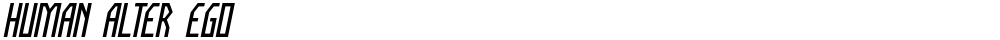 HUMAN ALTER EGO