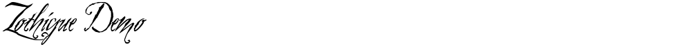 Zothique Demo