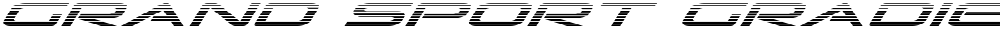 Grand Sport Gradient Italic