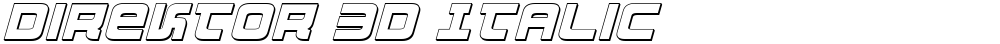 Direktor 3D Italic