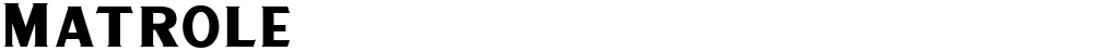 Matrole