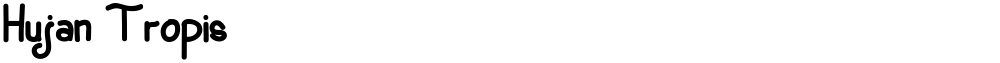 Hujan Tropis
