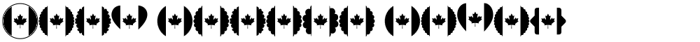 Font Canada Color