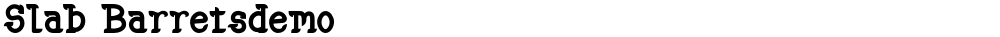 Slab Barretsdemo