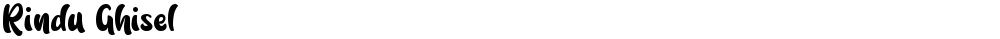 Rindu Ghisel