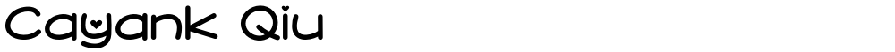 Cayank Qiu