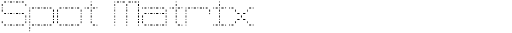 Spot Matrix