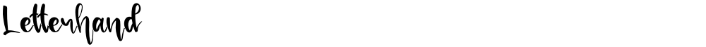 Letterhand