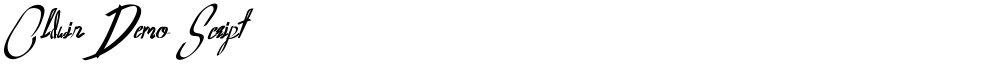 Oldwin Demo Script