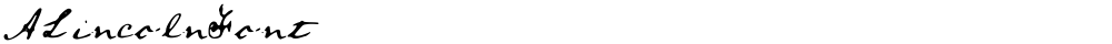 ALincolnFont