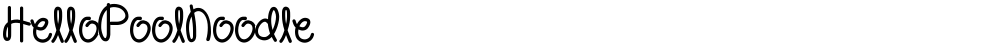 HelloPoolNoodle