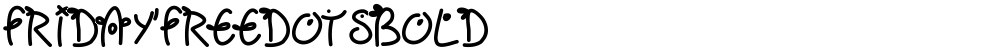 Fridayfreedotsbold