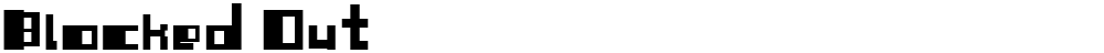 Blocked Out�
