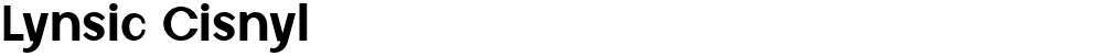Lynsic Cisnyl
