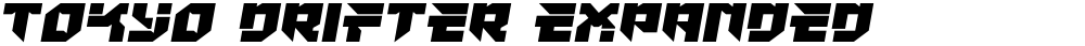 Tokyo Drifter Expanded