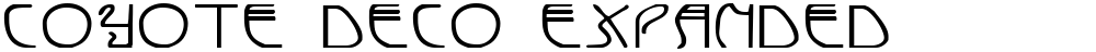 Coyote Deco Expanded