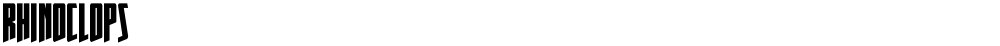 Rhinoclops
