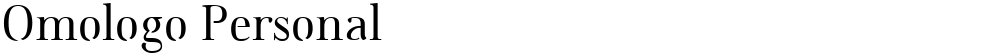 Omologo Personal