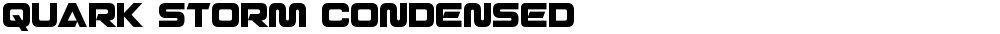Quark Storm Condensed