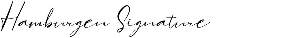 Hamburgen Signature