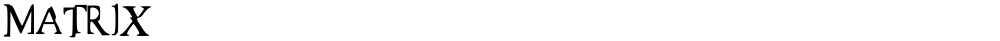 matrix