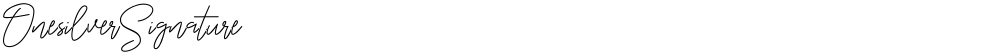 OnesilverSignature