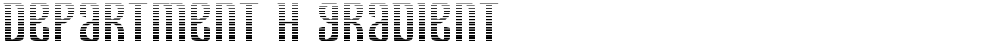 Department H Gradient