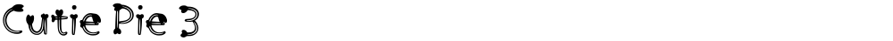 Cutie Pie 3