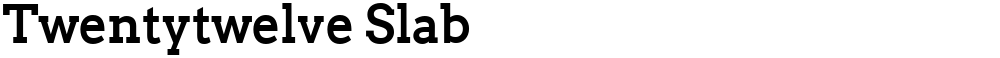 Twentytwelve Slab