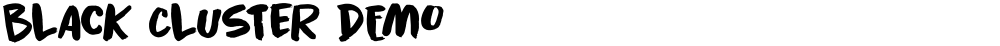 Black Cluster DEMO