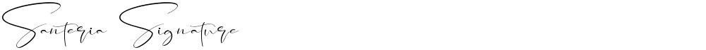 Santeria Signature