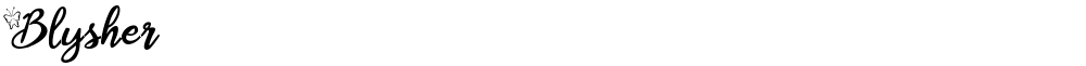 Blysher