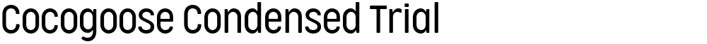 Cocogoose Condensed Trial