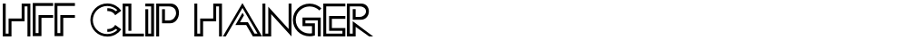 HFF Clip Hanger