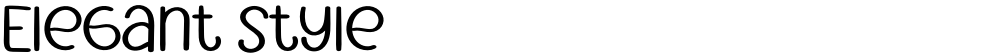 Elegant Style