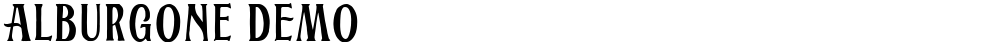 Alburgone DEMO