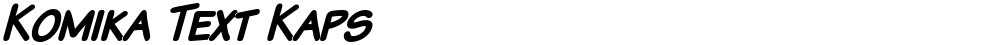 Komika Text Kaps