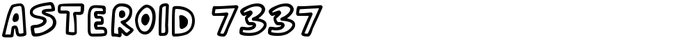 Asteroid 7337