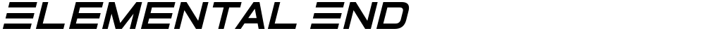 Elemental End