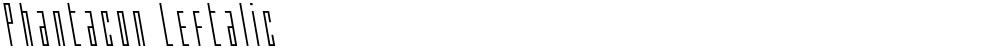 Phantacon Leftalic