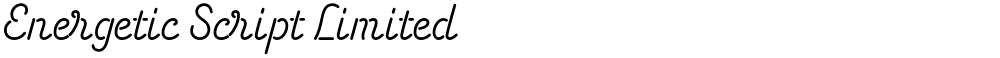 Energetic Script Limited