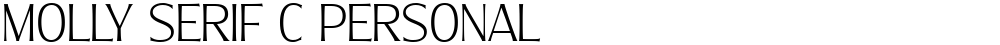Molly Serif C PERSONAL
