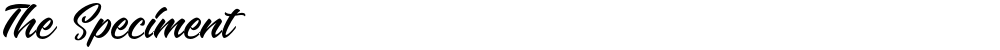 The Speciment