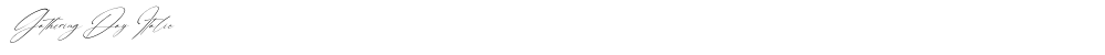 Gathering Day Italic