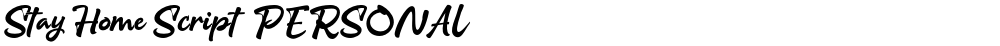 Stay Home Script_PERSONAL