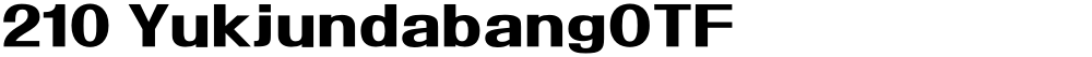 210 YukjundabangOTF
