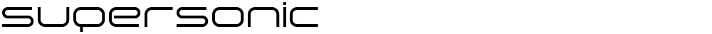 supersonic