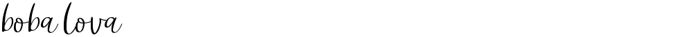 boba lova