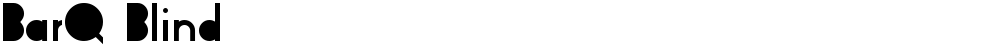 BarQ Blind