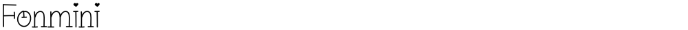 Fonmini